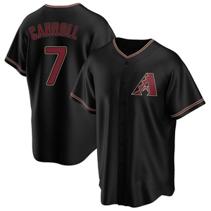 Men's Arizona Diamondbacks Corbin Carroll Replica Black Alternate Jersey