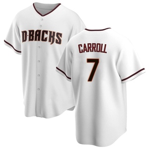 Youth Arizona Diamondbacks Corbin Carroll Replica White Home Jersey